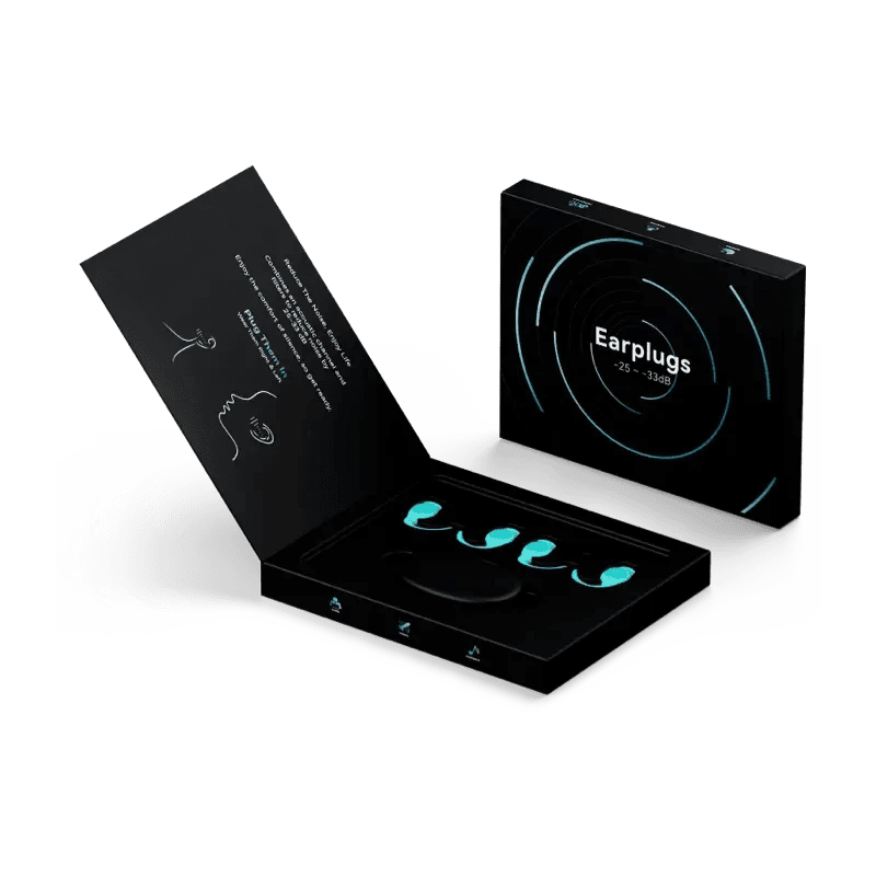 Earplugs -25 ~ -33dB mbrojtese per vesh ndaj zhurmave