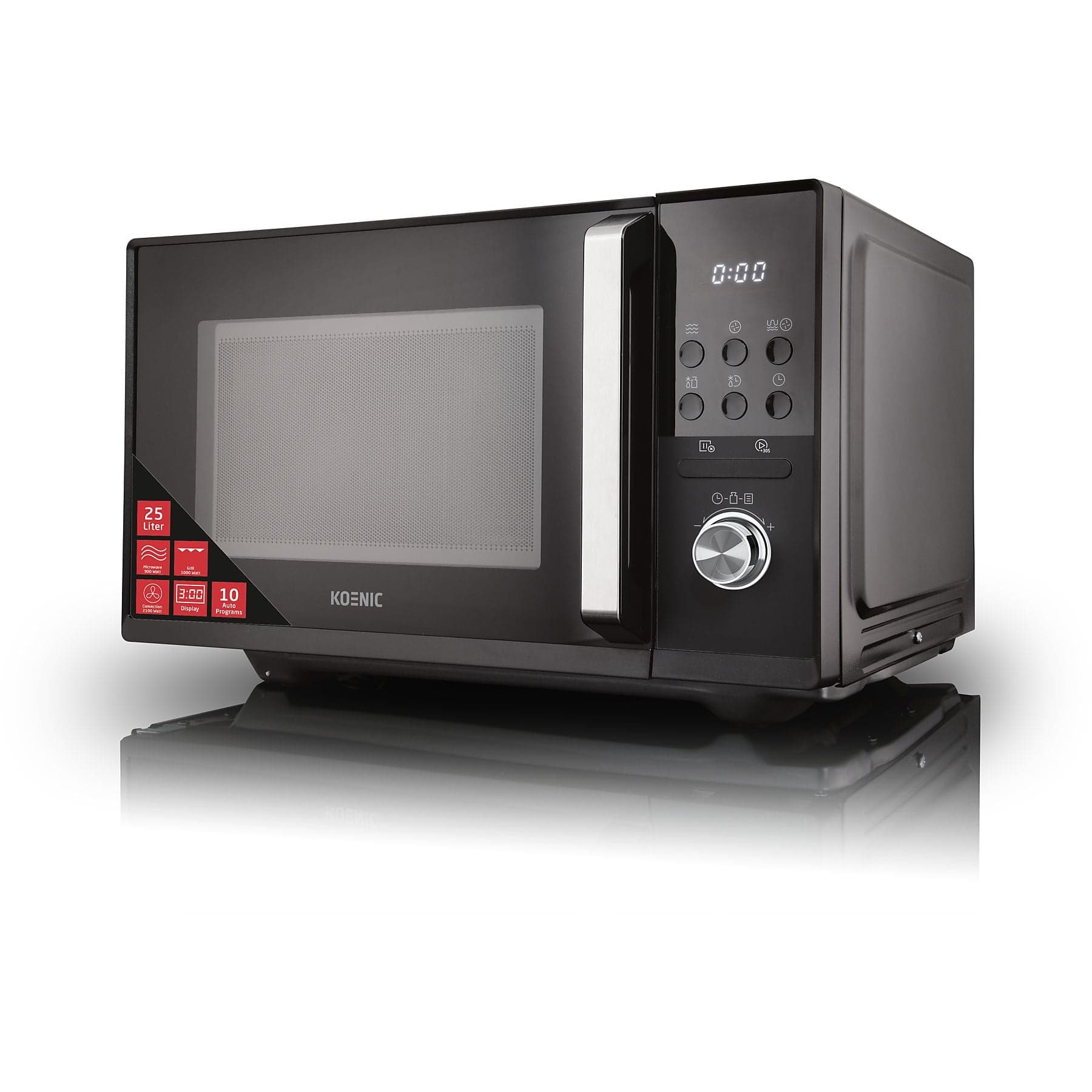 Mikrovalë KOENIC KMWG 2521 DB 25L 2100W