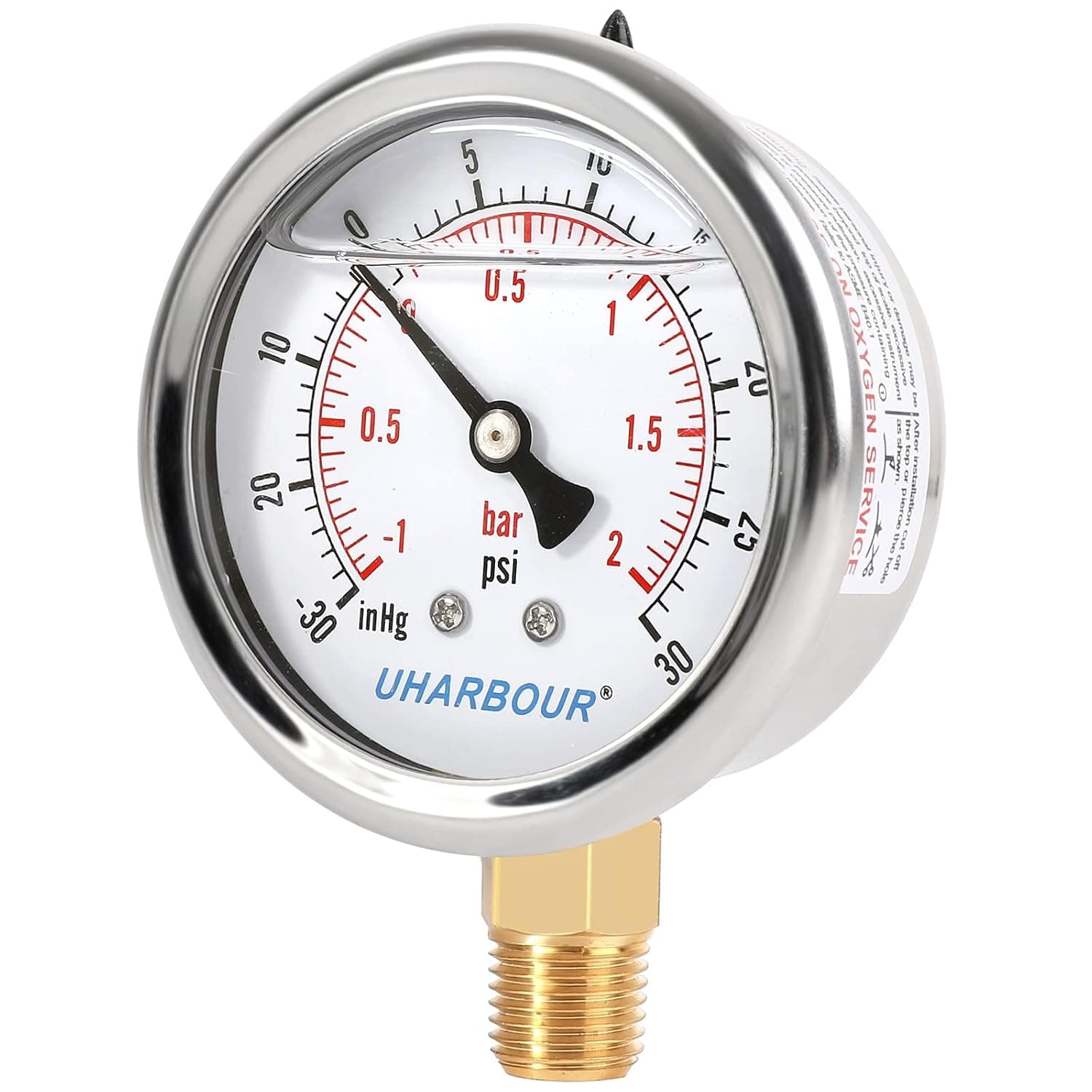 Manometër UHARBOUR X001HAG5QX 2.5'' 100Psi