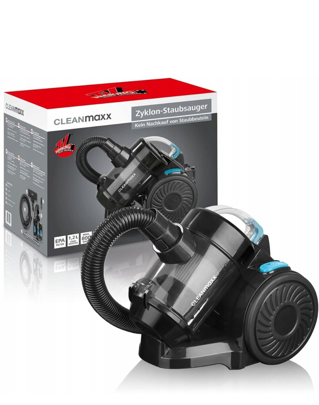Fshesë me korrent CLEANmaxx Zyklon-Staubsauger 800W