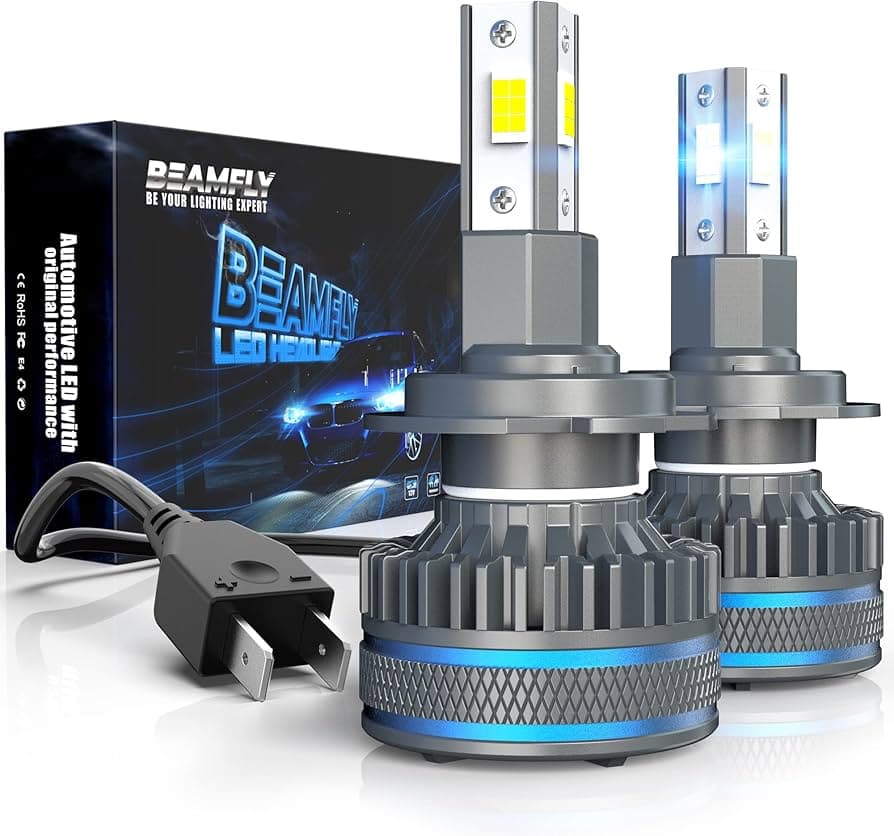 LED Headlight BEAMFLY me adapter rrotullues - 2 cope
