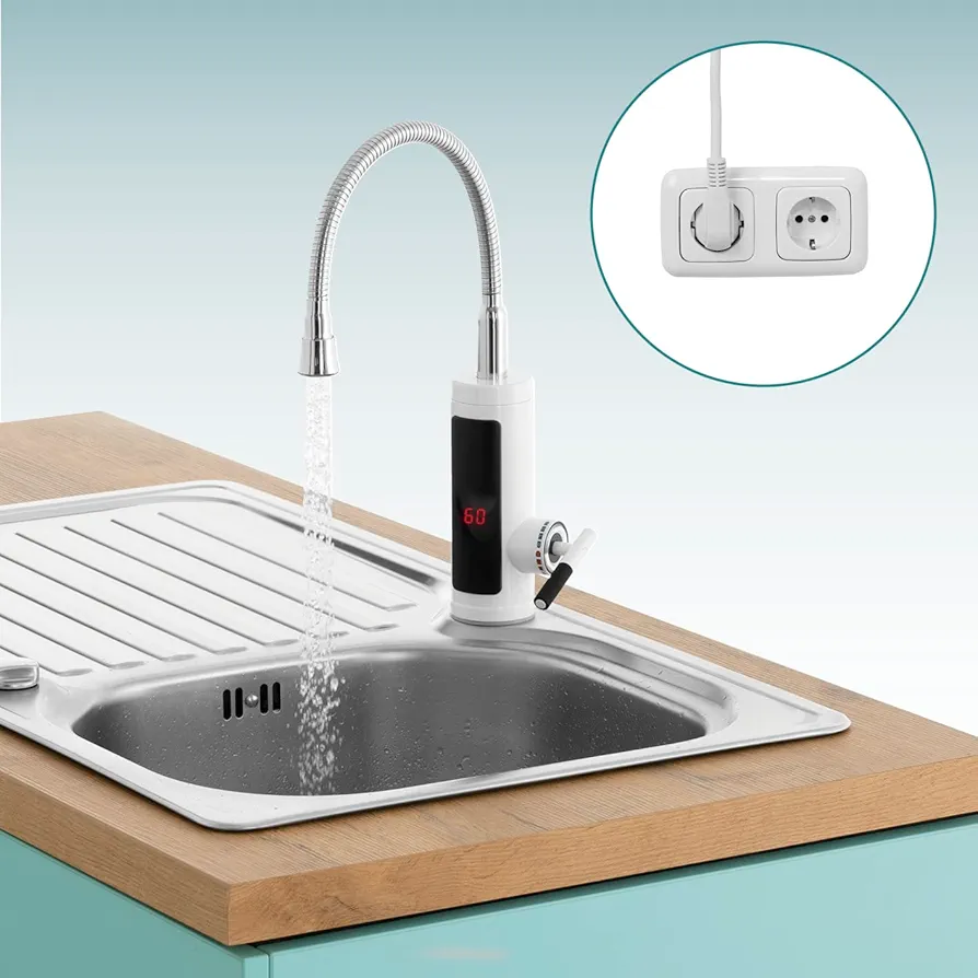 Rubinet Elektrische Warm- & Kaltwasserarmatur EASYmaxx — foto 4