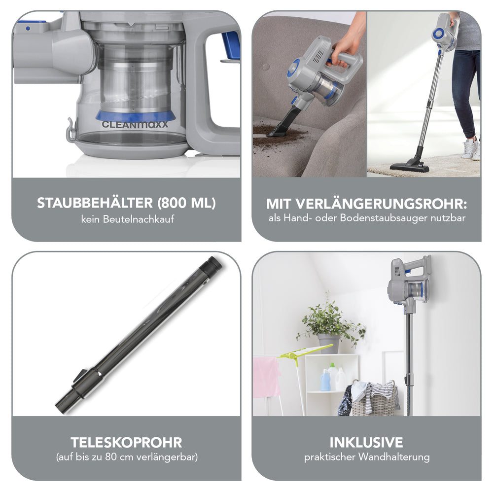 Fshesë me korrent pa kabëll CLEANmaxx me teknologji cikloni — foto 4